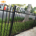 Bow top fencing round top garden wire fence